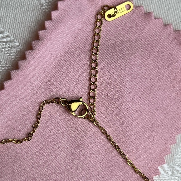 Necklace Women 18K Gold Plated Star Pendant Y2K Cubic Zirconia Gift Glam Dainty - Picture 11 of 12